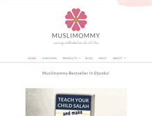 Tablet Screenshot of muslimommy.com
